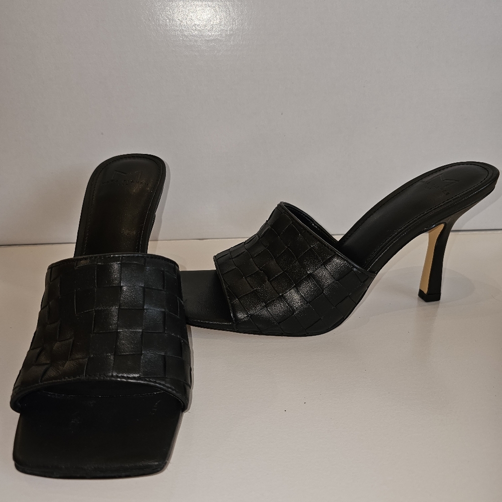DARASA SLIP ON HEELED SANDAL - MARC FISHER